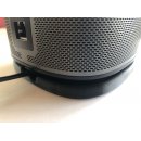 SONOS kompatible Dockingstation PLAY1/ONE schwarz, montiert, Kabel 20cm